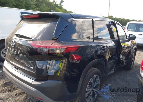 2021 Nissan Rogue Sv Intelligent Awd из США, поврежденный, VIN JN8AT3BB8MW214494